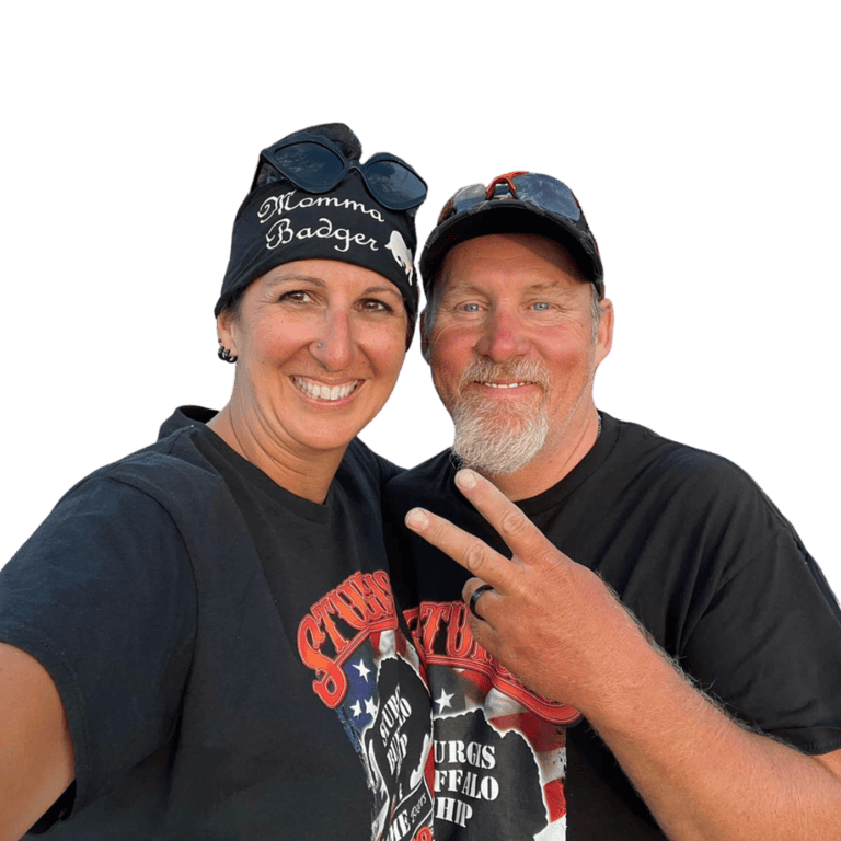 Badger Nation Angie and Sonny