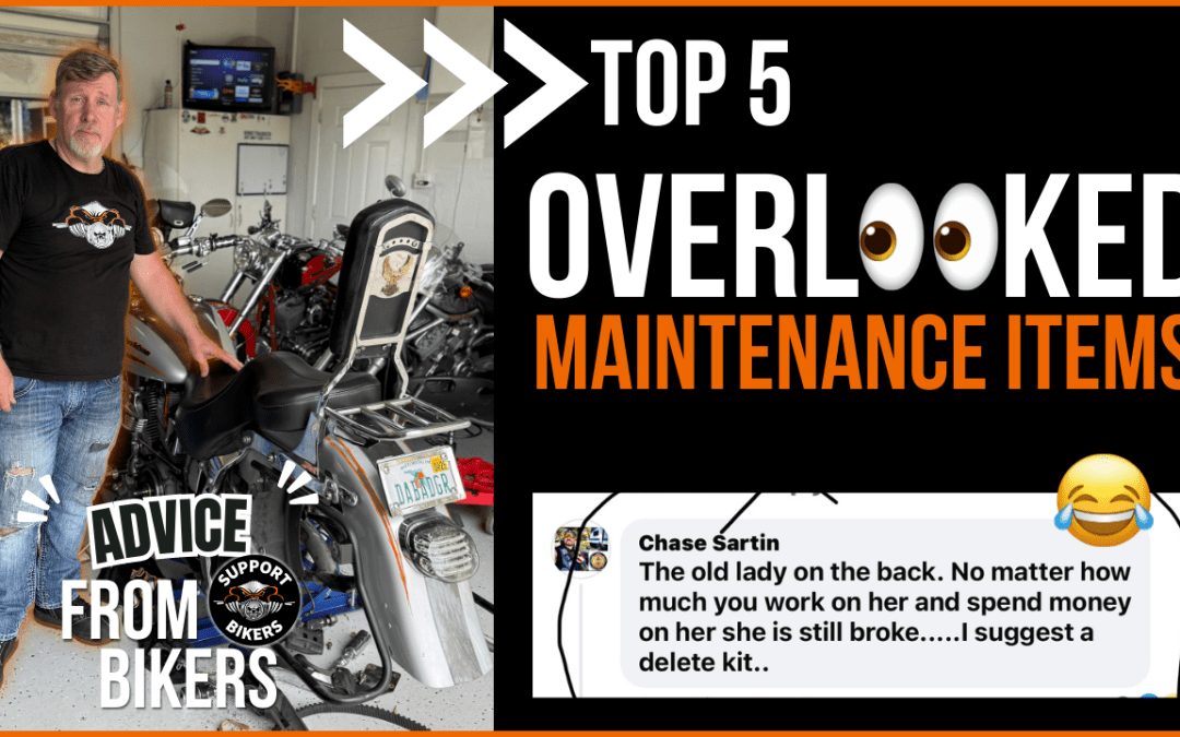 Top 5 Overlooked Motorcycle Maintenance Items