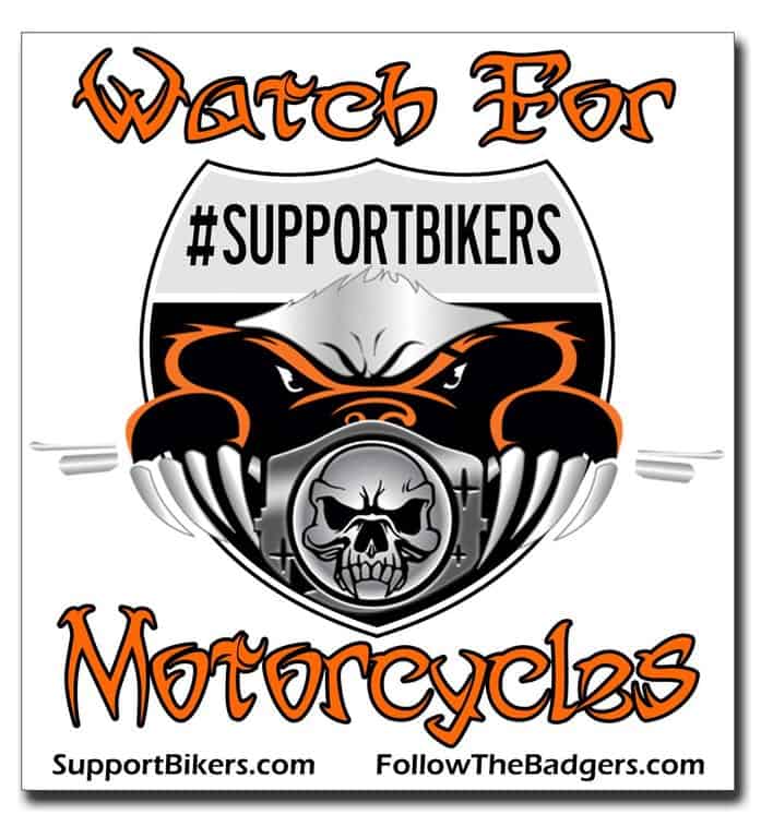 Bumper Sticker (SupportBikers)