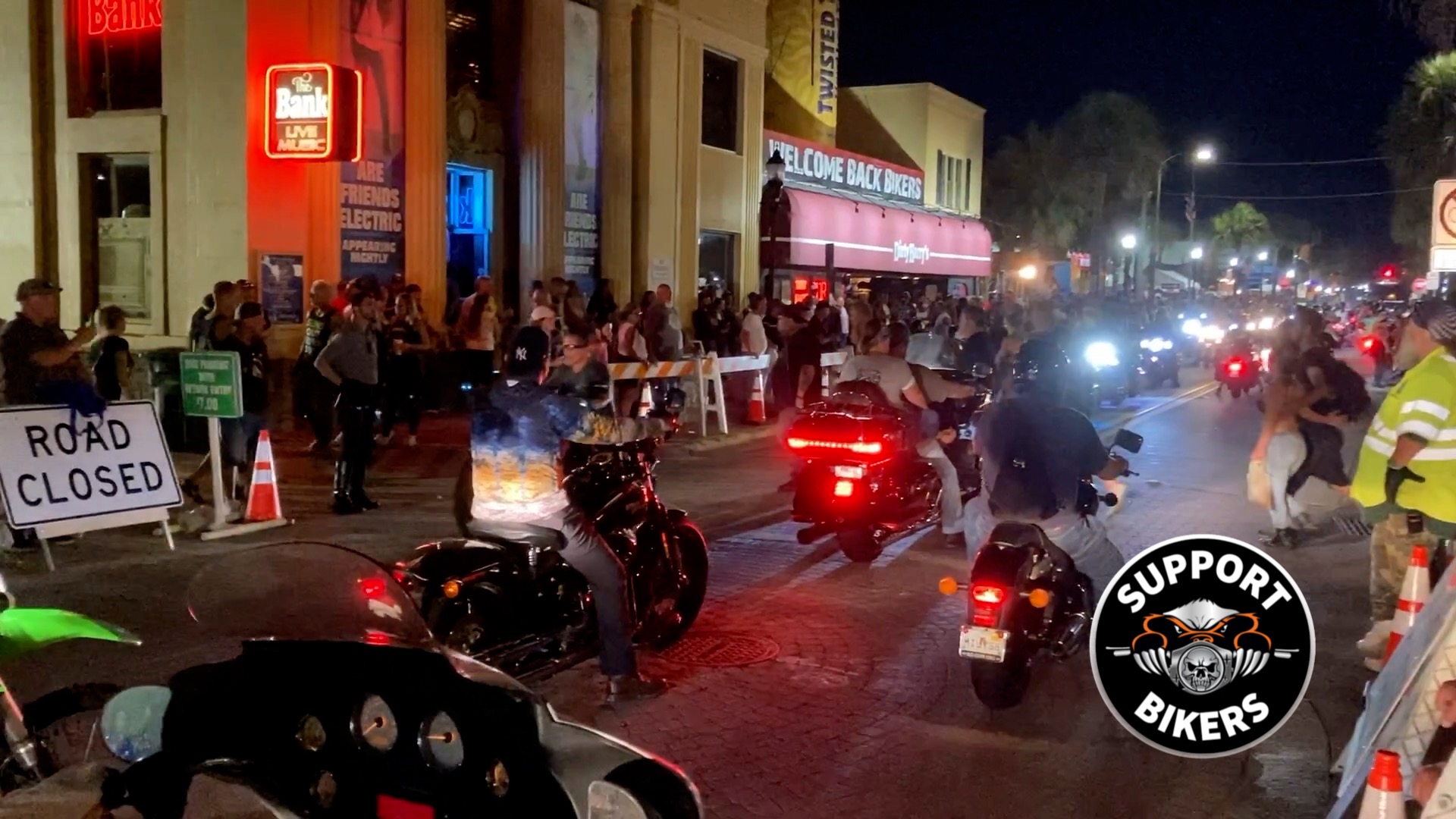 busy main street daytona bike week - florida motorcycle events 2025