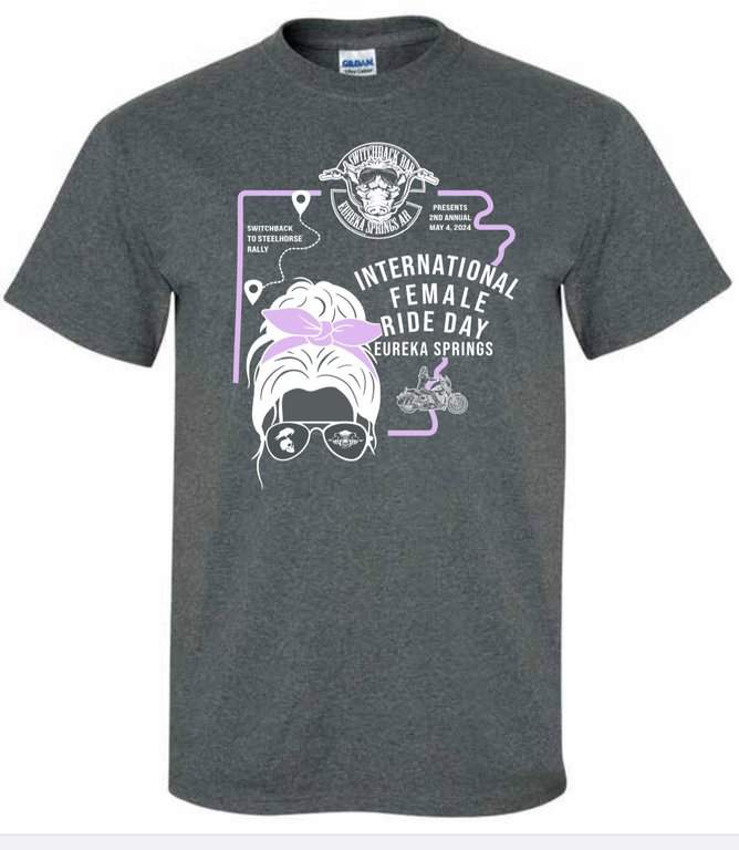 Internation Female Ride day t-shirt