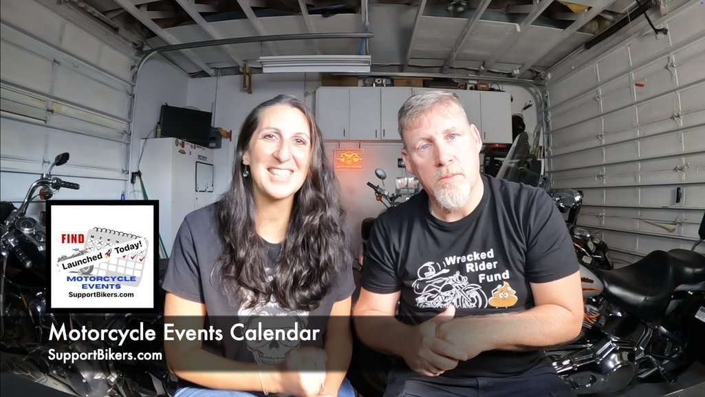 Motorcycle Events Calendar for Support Bikers Community