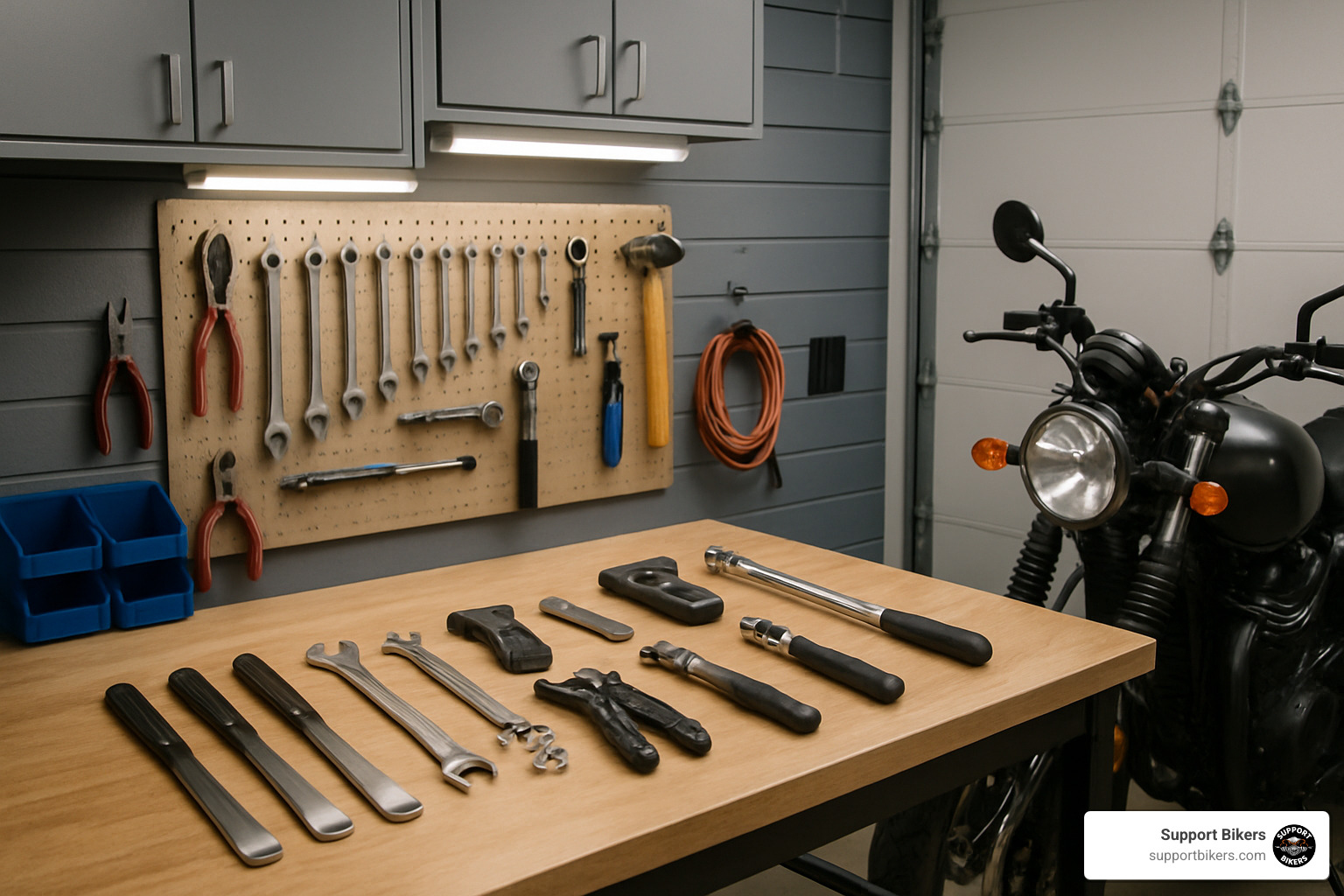 Motorcycle tools and maintenance equipment - Gift ideas for bikers