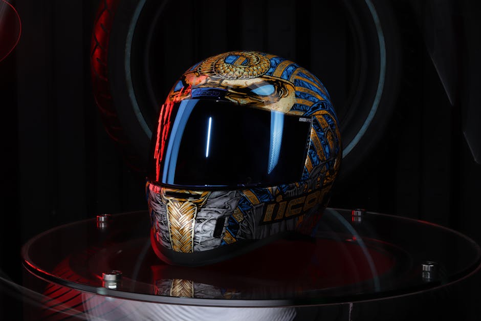 Ride in Style with Custom Motorcycle Helmet Decals That Turn Heads
