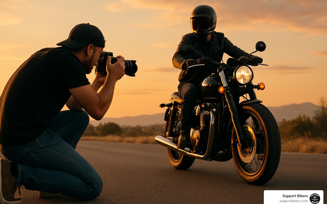 Frame the Adventure: Planning Your Motorcycle Photo Session