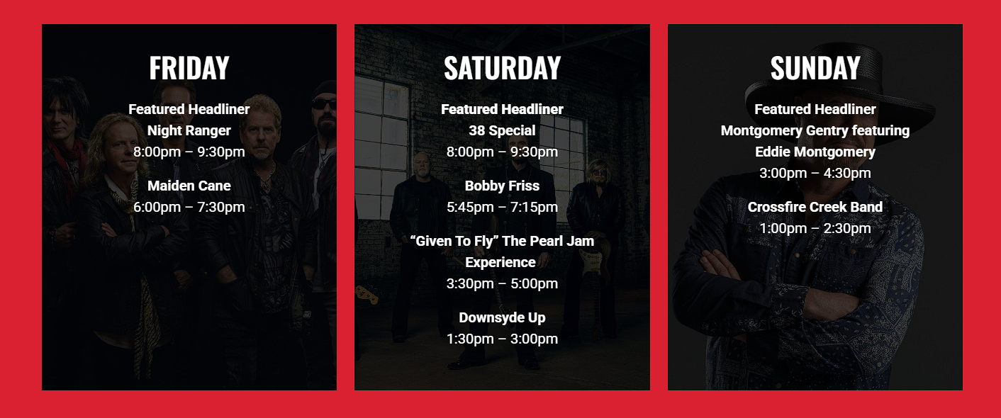 New Band Times - Thunder by the Bay 2026 in Sarasota Florida