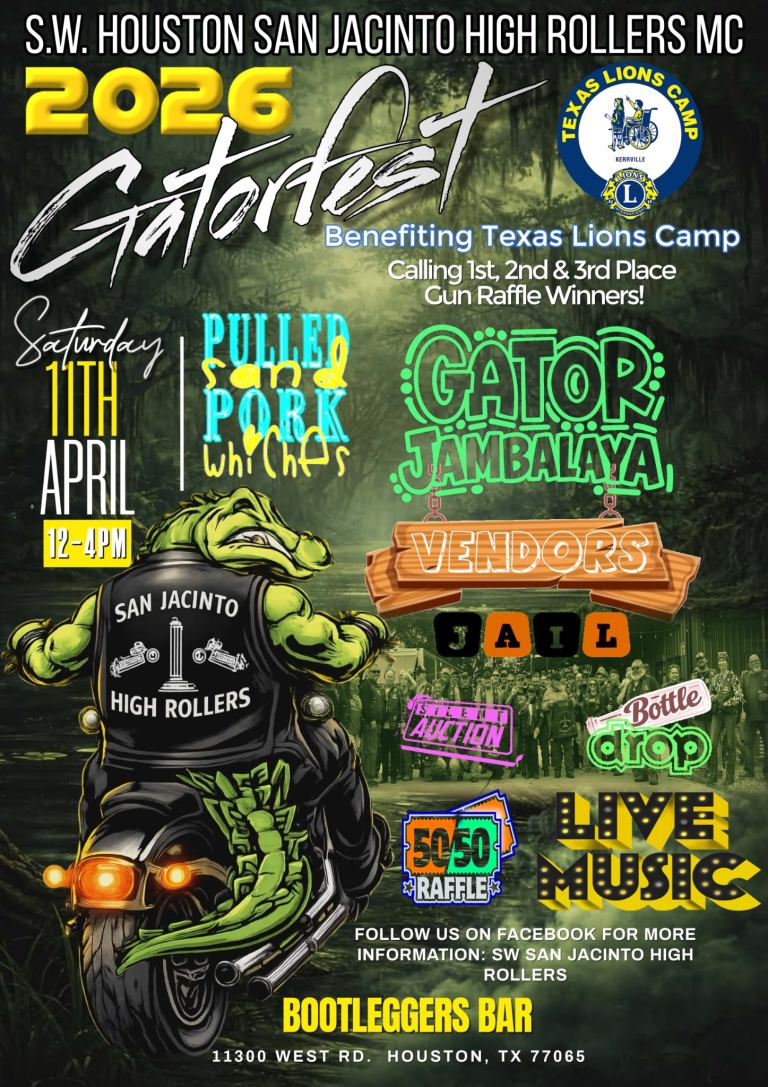 26th Annual Gatorfest Texas April 2026 768x1087
