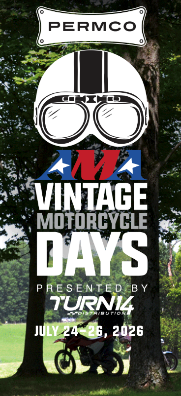 AMA Vintage Motorcycle Days
