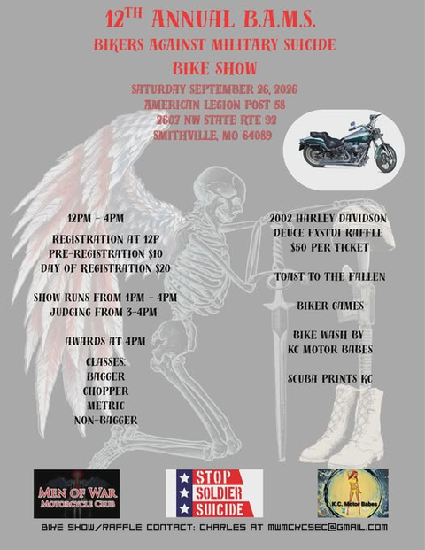 12th Annual B.A.M.S. Bike Show 2