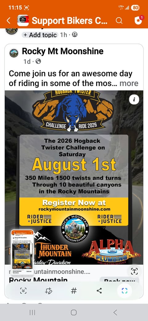 2026 Hogback Twister Challenge 1