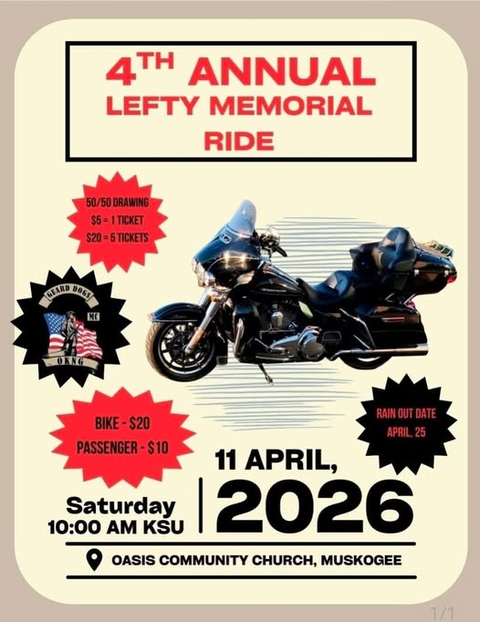 4th Annual Lefty Memorial Ride 1