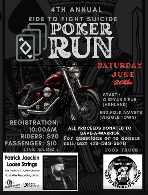 4th Annual Ride to Fight Suicide Poker Run 2