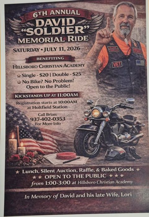 6th Annual David Soldier Memorial Ride 1