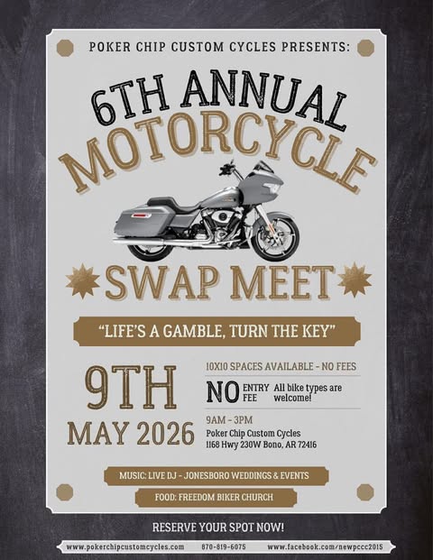 6th Annual Motorcycle Swap Meet 1
