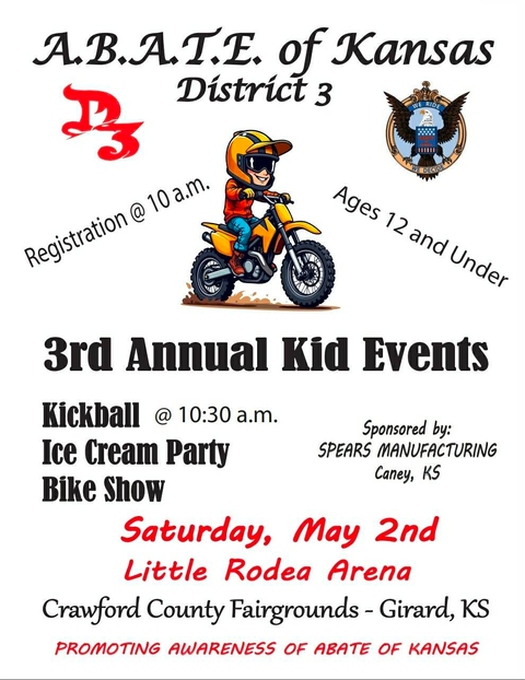 ABATE of Kansas District 3 39th Annual Bike Show Rally 2