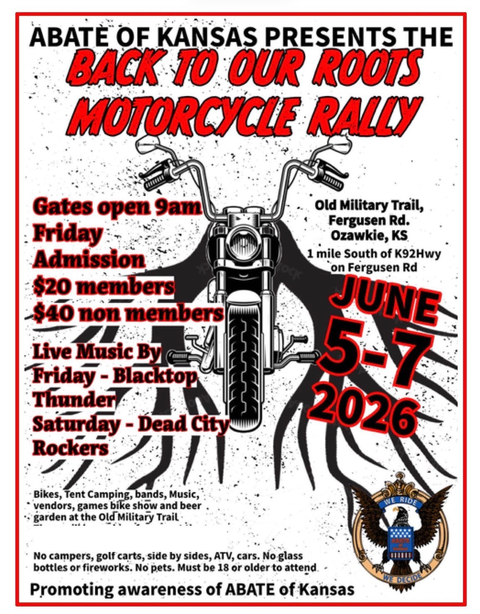 Back To Our Roots Motorcycle Rally 2