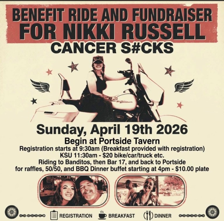 Benefit Ride and Fundraiser for Nikki Russell 2 768x758