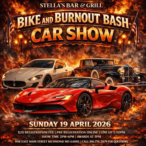 Bike and Burnout Bash Car Show 2