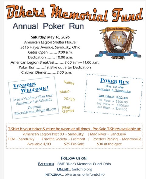 Bikers Memorial Fund Annual Poker Run 2