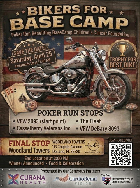 Bikers for Base Camp Poker Run 2
