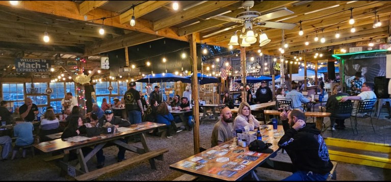 BusyCrowdBikeNightimage 768x358