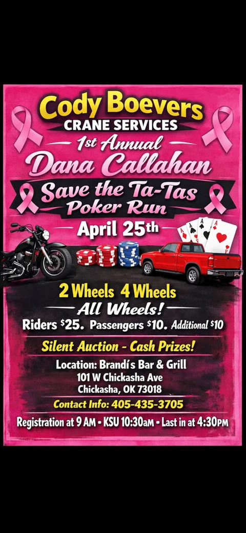Dana Callahan Save the Ta Tas Poker Run 1