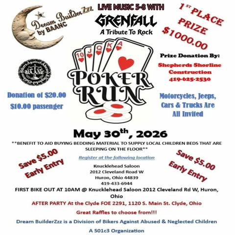 Dream Builder Zzz Poker Run 2