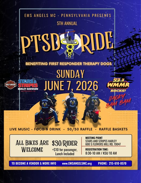 EMS Angels MC 5th Annual PTSD Ride 2