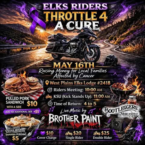 Elks Riders Throttle 4 A Cure 2