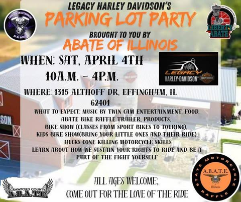 Legacy Harley Davidson Parking Lot Party 1