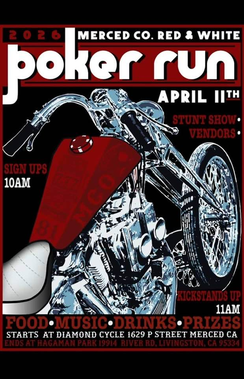 Merced Co. Red White Poker Run 2