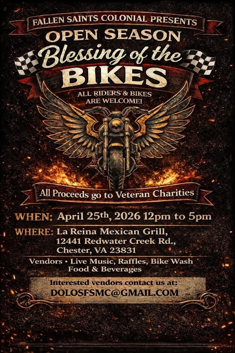 Open Season Blessing of the Bikes 1