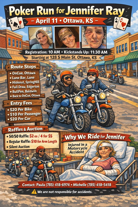 Poker Run for Jennifer Ray 1