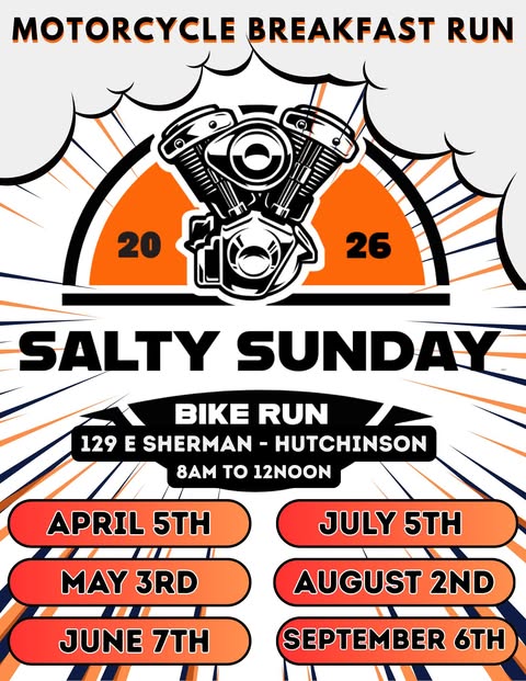 Salty Sunday Motorcycle Breakfast Run 1