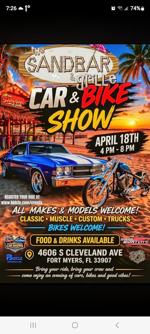 The Sandbar Grille Car Bike Show 2