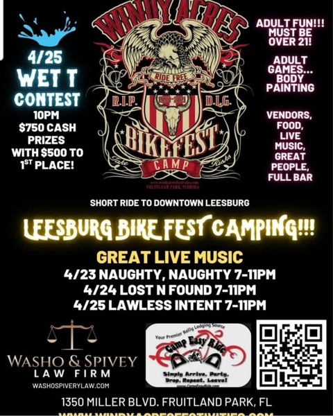 Windy Acres Bikefest Camping 1
