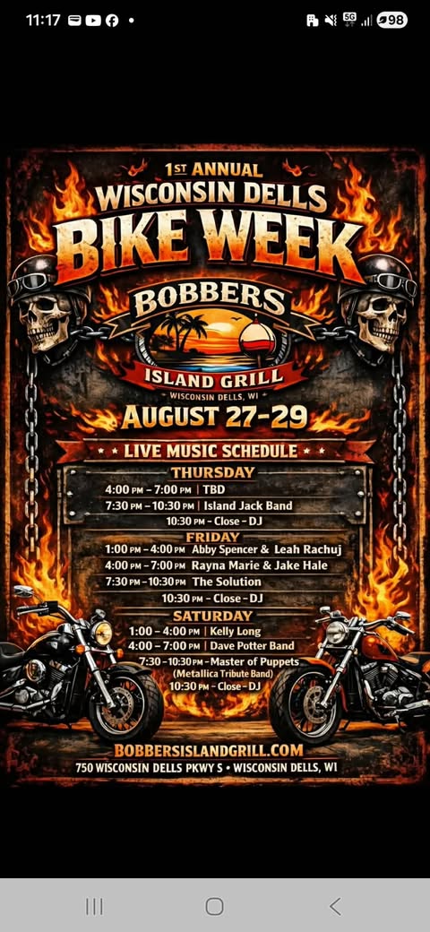 Wisconsin Dells Bike Week 2026 1